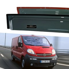 Дефлекторы Hic накладные Opel Vivaro 2001-2014 | Ветровики на скотче HIC REN23_1
