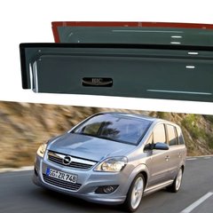 Дефлекторы Hic накладные Opel Zafira B 2005-2012 | Ветровики на скотче HIC OP13