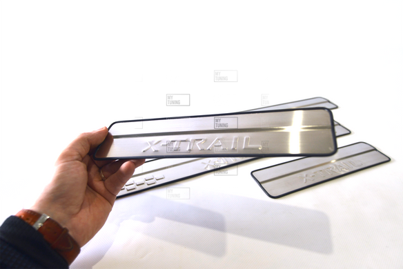 Накладки на пороги Nissan X-trail T32 2014-2022 Havoc (нержавіюча сталь)