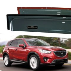 Дефлекторы Hic накладные Mazda CX-5 2010-2017 | Ветровики на скотче HIC MA29