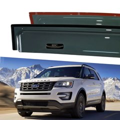Дефлекторы Hic накладные Ford Explorer 2011-2019 | Ветровики на скотче HIC FO81