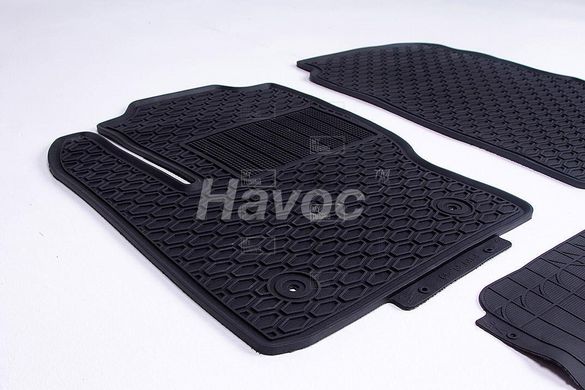 Ford Escape з 2012 по 2019 Оригінальні килимки HAVOC гумові в салон повний комплект