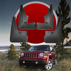 Брызговики Jeep Patriot 2011-2016 HAVOC оригинальный комплект + набор креплений