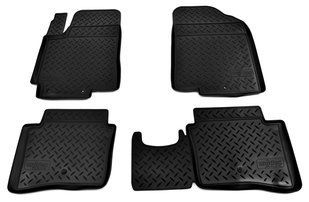 Коврики в салон для Hyundai Accent/Solaris (10-) (полиур., компл - 4шт) NPL-Po-31-35