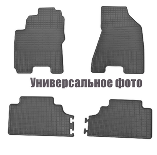 Коврики в салон для Citroen Nemo 08-/ Fiat Fiorino 08-/Fiat Qubo 08- (4 шт) BUGET b1006094