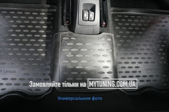 Коврики в салон для Renault Sandero/Sandero Stepway, 2014->, 4 шт полиуретан 3D NLC.3D.41.32.210k