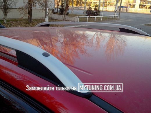 Рейлинги Nissan Qashqai (2007-2014) /тип Crown,(Крепление на клей)
