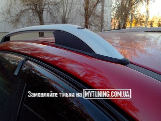 Рейлинги Nissan Qashqai (2007-2014) /тип Crown,(Крепление на клей)