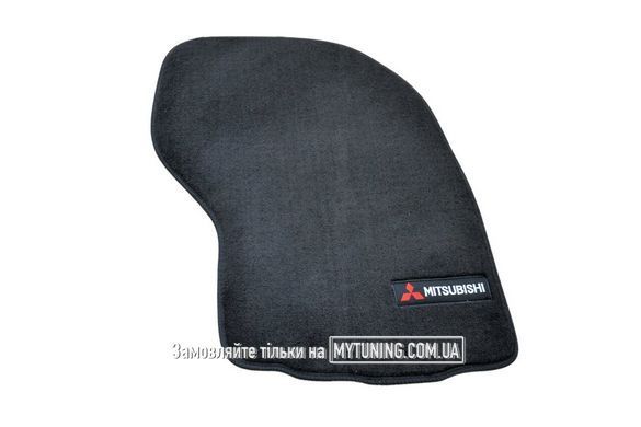 Коврики в салон для Mitsubishi Outlander XL (2006-2012) /Чёрные ворс Premium BLCLX1396