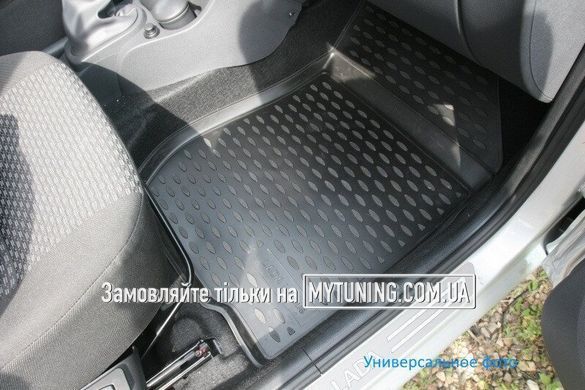 Коврики в салон для Renault Clio III 2005->, 4 шт полиуретан NLC.41.12.210