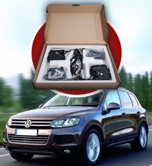 Volkswagen VW Touareg 2 2010-2018 | Доводчики автомобільних дверей 4 шт