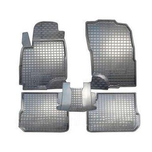 Коврики в салон для Mitsubishi Outlander АПК 2003- черный, кт - 4шт 11242 Avto-Gumm