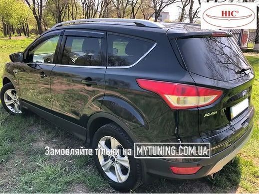 Дефлектори Hic накладні Ford Kuga / Escape 2012-2020 | Вітровики на скотчі HIC FO90