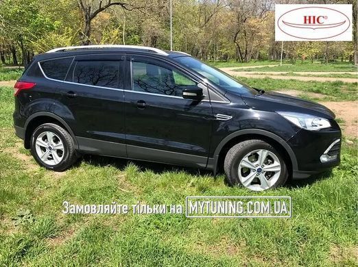 Дефлектори Hic накладні Ford Kuga / Escape 2012-2020 | Вітровики на скотчі HIC FO90