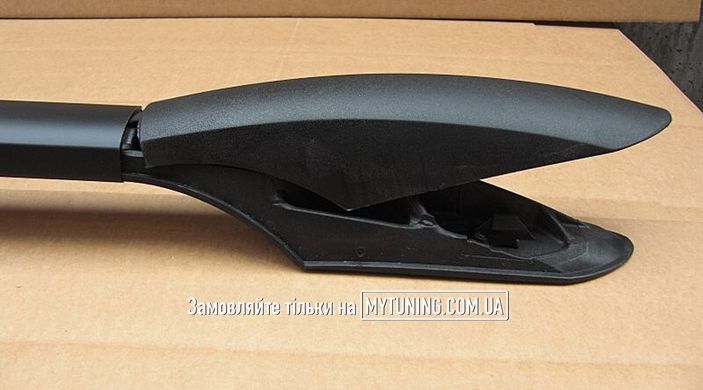 Рейлинги Hyundai H1 Starex 1997-2007 /Черный /Abs/Крепление клей