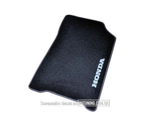 Коврики в салон ворсовые AVTM для Honda CR-V (2012-) (АКПП) /Чёрные, кт. 3шт BLCCR1207
