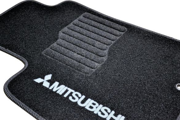 Коврики в салон ворсовые для Mitsubishi Lancer (2007-) /Чёрные, кт. 5шт BLCCR1393