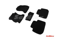 Коврики в салон 3D для Subaru Forester 2012- /Черные 5шт 86340
