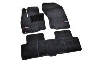 Коврики в салон ворсовые для Mitsubishi Outlander (2012-) /Чёрн, Premium BLCLX1397