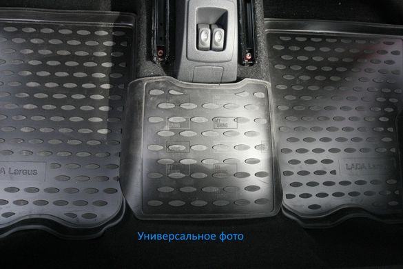 Коврики в салон для Mercedes-Benz С-Class W204 2007-2014, 4 шт полиуретан NLC.34.27.210k