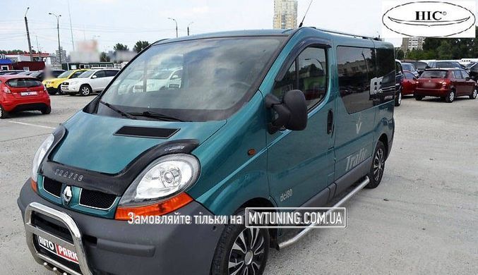 Дефлекторы Hic накладные Opel Vivaro 2001-2014 | Ветровики на скотче HIC REN23_1