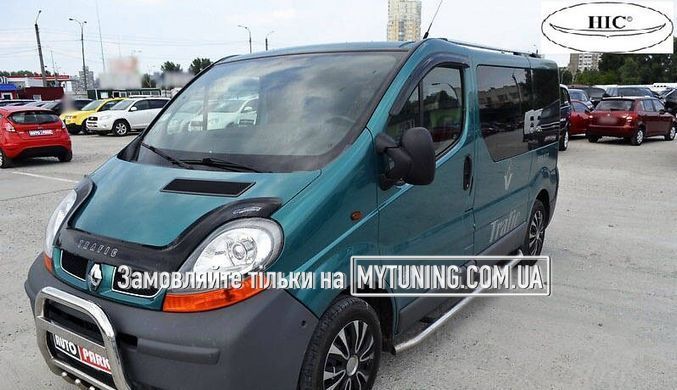 Дефлектори Hic накладні Opel Vivaro 2001-2014 | Вітровики на скотчі HIC REN23_1