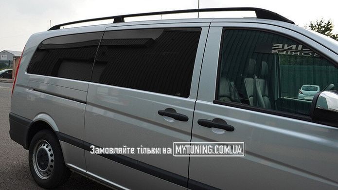 Рейлинги Mercedes Vito (639) 2003- /тип Crown /Черный