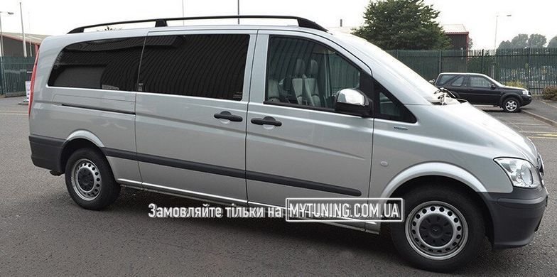 Рейлинги Mercedes Vito (639) 2003- /тип Crown /Черный