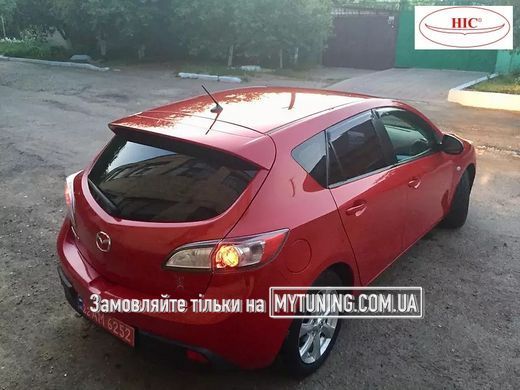 Дефлектори Hic накладні Mazda 3 2009-2013 HB | Вітровики на скотчі HIC MA26