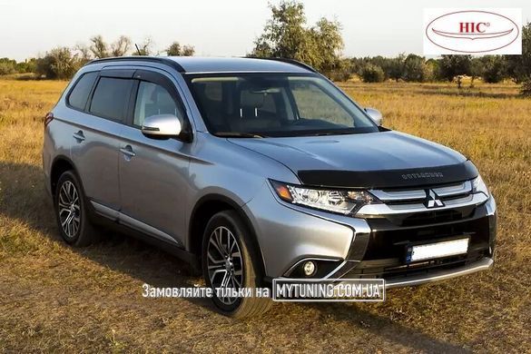 Дефлектори Hic накладні Mitsubishi Outlander 2012-2020 | Вітровики на скотчі HIC M50-IJ