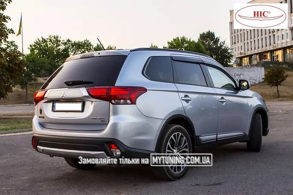 Дефлектори Hic накладні Mitsubishi Outlander 2012-2020 | Вітровики на скотчі HIC M50-IJ