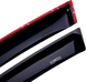Дефлектори Hic накладні Mitsubishi Outlander 2012-2020 | Вітровики на скотчі HIC M50-IJ