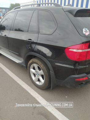 Бризковики BMW X5 E70 2007&ndash;2013 HAVOC, з бічними підніжками, повний комплект