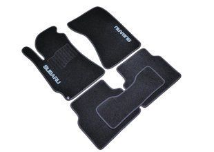 Коврики в салон ворсовые AVTM для Subaru Forester (2002-2008) /Чёрные, кт 5шт BLCCR1577