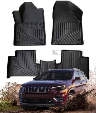 Всепогодные коврики в салон Jeep Cherokee 2014-2024 Havoc™ Maximum Coverage