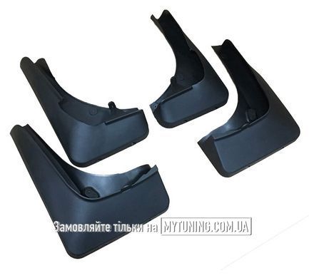 Бризковики BMW X5 E70 2007&ndash;2013 HAVOC, з бічними підніжками, повний комплект