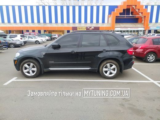 Бризковики BMW X5 E70 2007&ndash;2013 HAVOC, з бічними підніжками, повний комплект