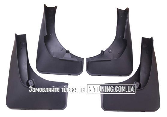 Бризковики BMW X5 E70 2007&ndash;2013 HAVOC, з бічними підніжками, повний комплект