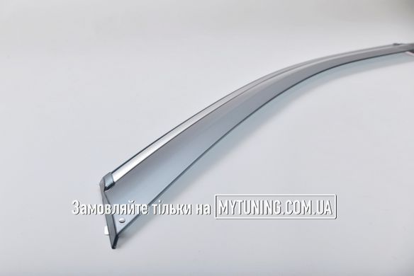 Вітровики з хромом на скотчі Audi Q7 2015-2022 Havoc