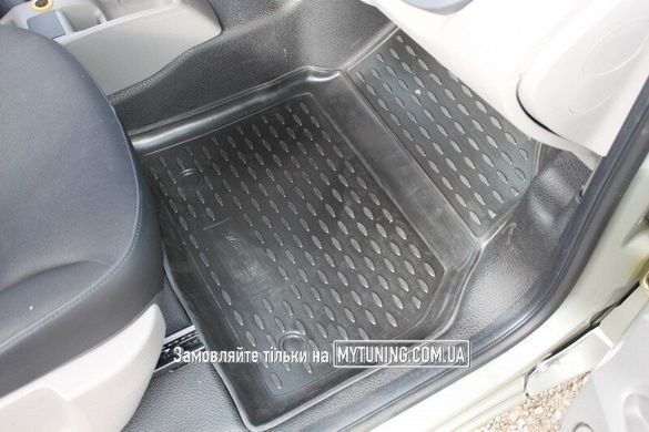 Коврики в салон для Renault Kangoo 06/2010->, 4 шт полиуретан NLC.41.24.210k