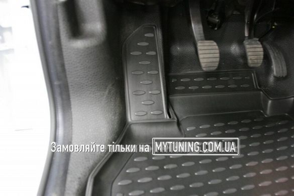 Коврики в салон для Renault Kangoo 06/2010->, 4 шт полиуретан NLC.41.24.210k