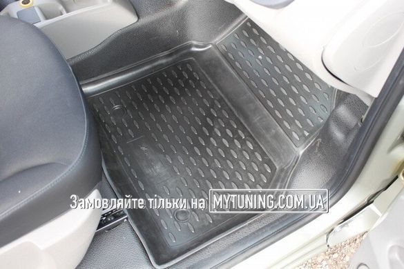 Коврики в салон для Renault Kangoo 06/2010->, 4 шт полиуретан NLC.41.24.210k