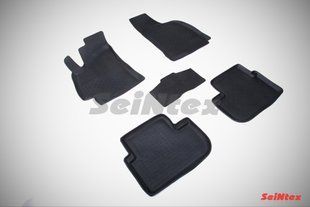 Коврики в салон для Chevrolet Lanos 1998- резиновые, кт 5шт