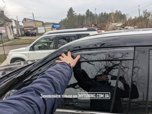 Дефлектори Havoc накладні Toyota Highlander 2019 ->| Вітровики на скотчі MTHighl2019