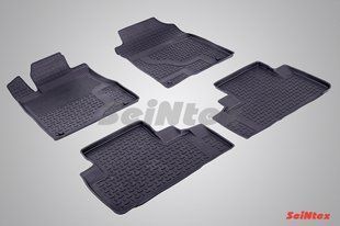 Коврики в салон для Honda CR-V 2012-2016 резиновые, кт 4шт