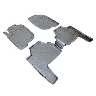 Коврики в салон для Mitsubishi Pajero sport II (08-) (полиур., компл - 4шт) NPL-Po-59-01