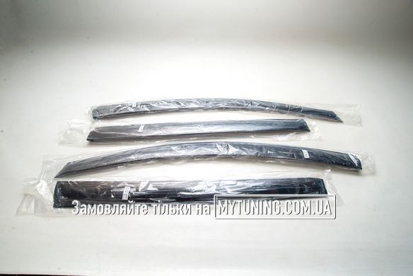 Дефлектори Havoc накладні VW Caddy 2004-2020| Вітровики на скотчі DVWCa0420