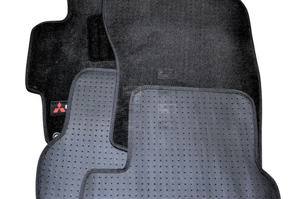 Коврики в салон ворсовые AVTM для Mitsubishi Lancer (2007-) /Чёрн, Premium BLCLX1393