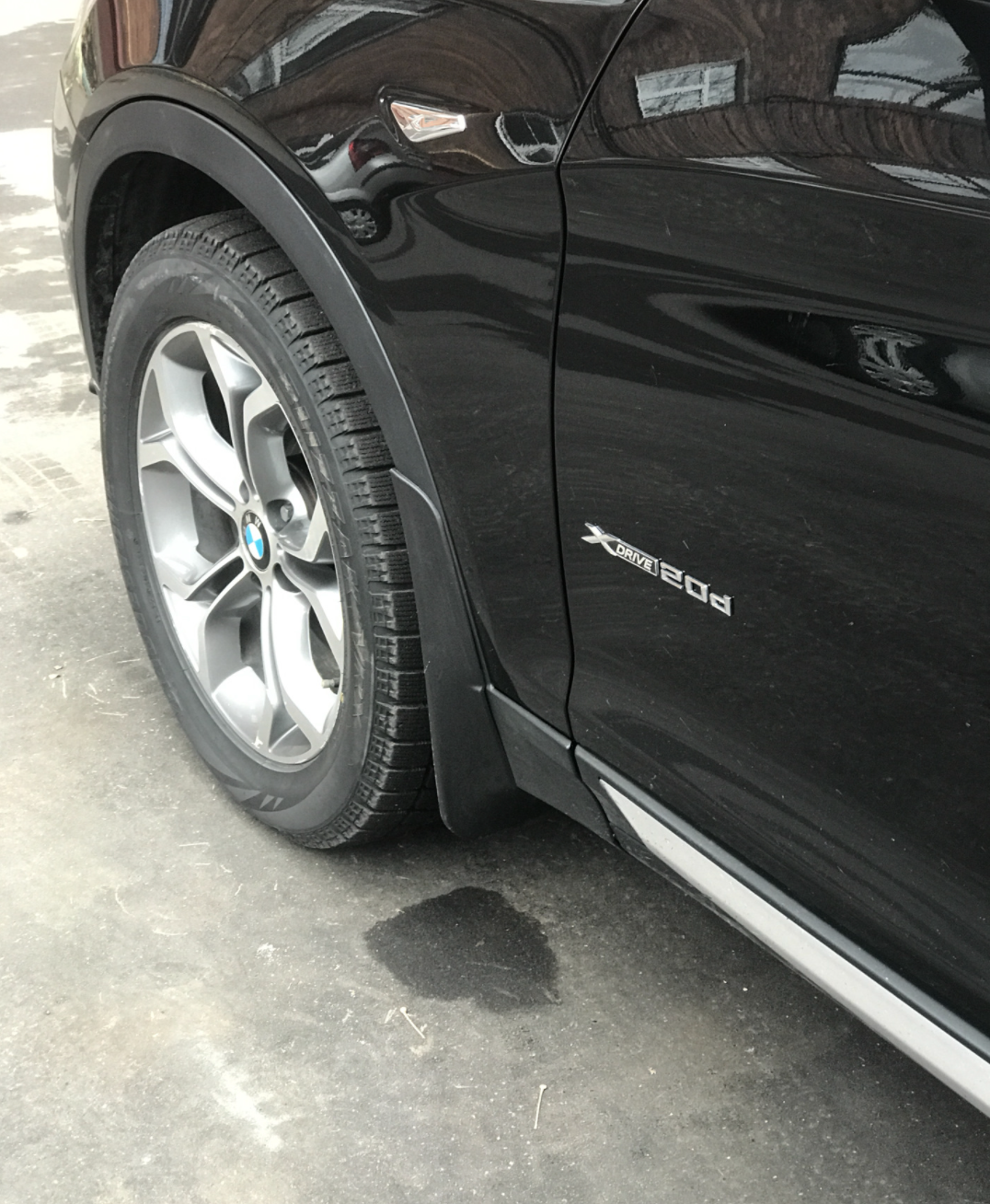 Деталі модельної форми й кріплень HAVOC для BMW X3 F25 2011-2018 без порогів