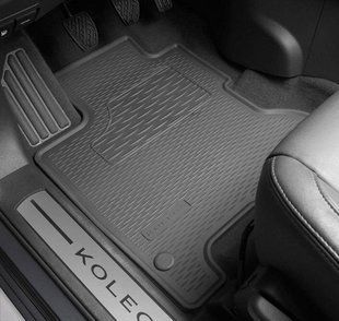 Коврики в салон Renault Koleos 2008-2015 резиновые 4шт 7711423582